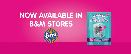 B&M stocks Vamoosh products including Washing Machine Cleaner