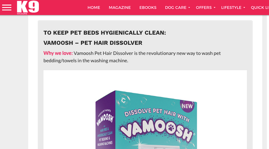 Vamoosh review: 'Best Dog Health Products' list