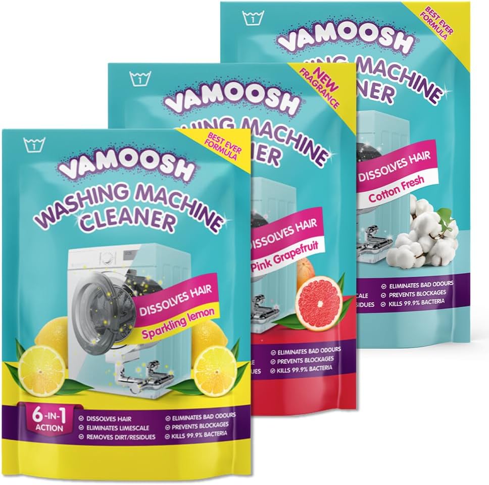 Washing Machine Cleaner Bundle (for deep cleaning washing machines)