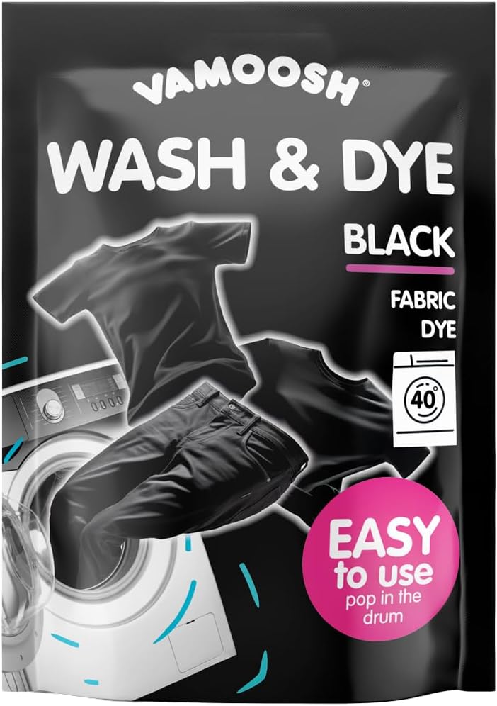 Vamoosh Wash & Dye Black 350g