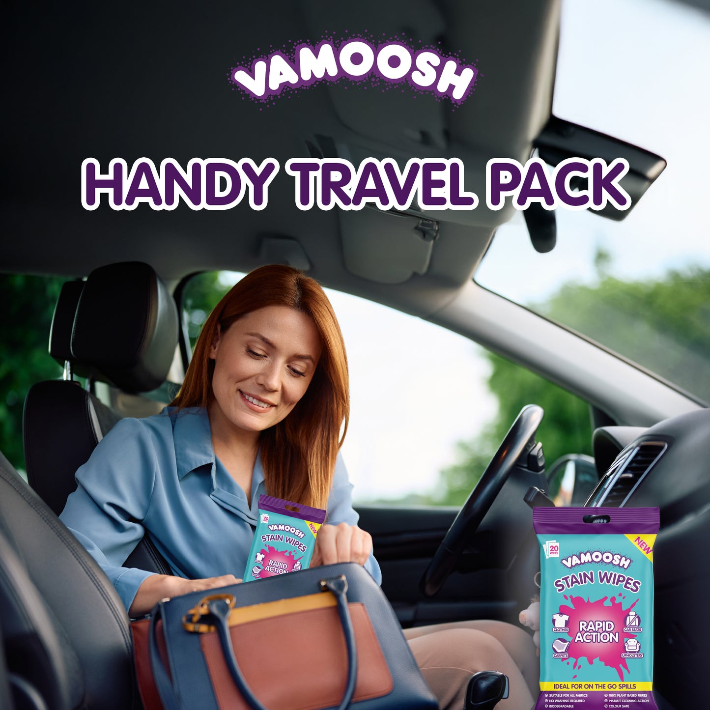 Vamoosh Stain Remover Wipes